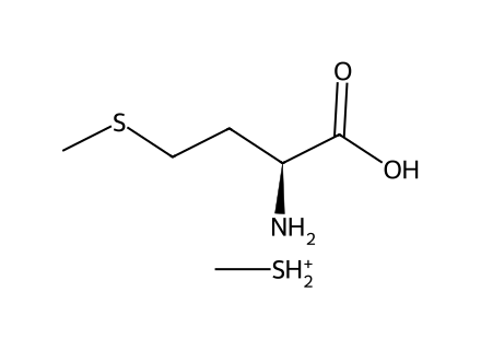 l-methionine-s-methylsulfonium molecular structure