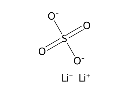 Lithium Sulfate, 99.99+% molecular structure