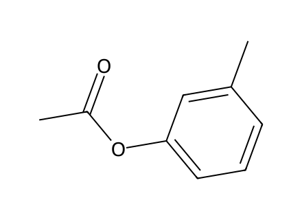 m-Tolyl acetate molecular structure