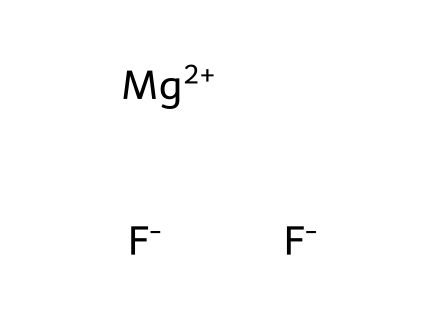 Magnesium Fluoride molecular structure