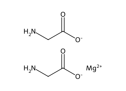 magnesium-glycinate molecular structure