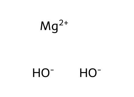 Magnesium Hydroxide molecular structure
