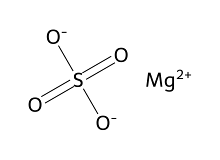 Magnesium Sulfate Anhydrous molecular structure