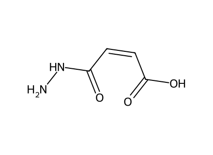 Maleic hydrazide molecular structure
