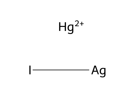 Mercury(II) silver iodide molecular structure