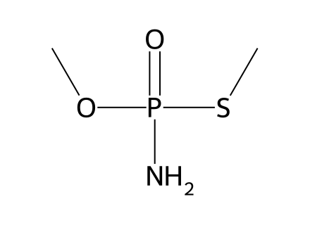 methamidophos molecular structure
