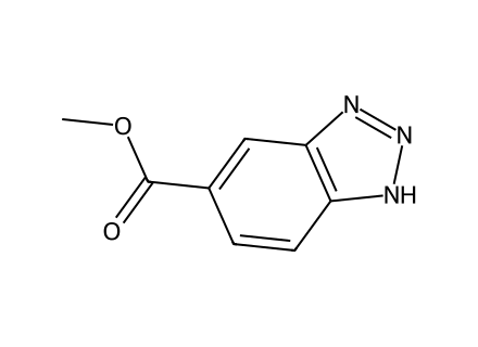 Methyl 1H-benzotriazole-5-carboxylate molecular structure