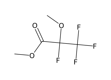 methyl-2-methoxytetrafluoropropionate molecular structure