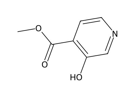 Methyl 3-hydroxyisonicotinate structural formula