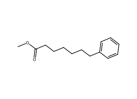 methyl-7-phenylheptanoate molecular structure