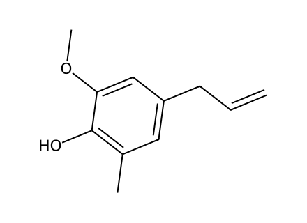 Methyl Eugenol molecular structure