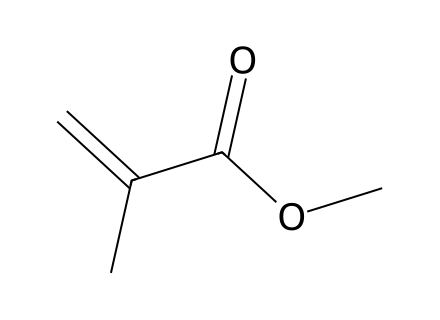 Methyl Methacrylate molecular structure