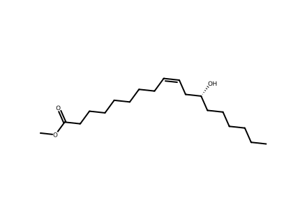 Methyl Ricinoleate molecular structure