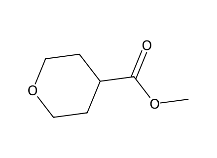 Methyl Tetrahydro-2H-Pyran-4-Carboxylate molecular structure