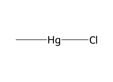 Methylmercury-Chloride molecular structure