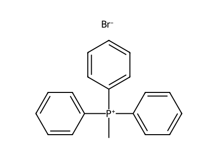 Methyltriphenylphosphonium Bromide molecular structure
