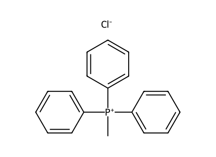 Methyltriphenylphosphonium Chloride molecular structure