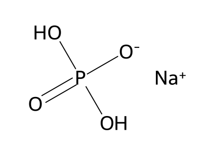 Monosodium Phosphate (MSP) molecular structure