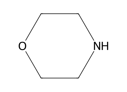 Morpholine, Reagentplus molecular structure