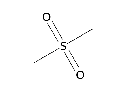 msm-methylsulfonylmethane molecular structure