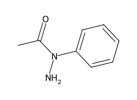 N-Acetyl-N-phenylhydrazine molecular structure