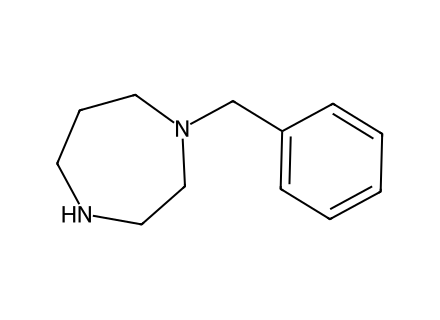 n-benzylhomopiperazine molecular structure
