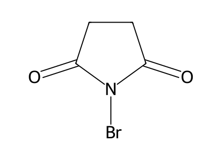N-Bromosuccinimide molecular structure