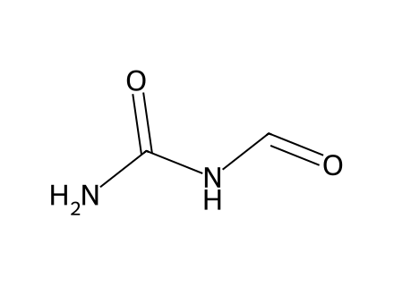 n-formylurea molecular structure