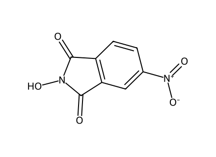 N-Hydroxy-4-Nitrophthalimide molecular structure