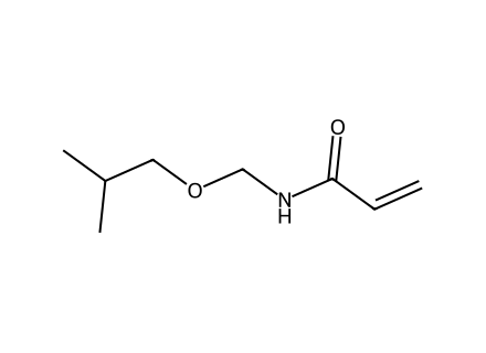 N-(ISObutoxymethyl)Acrylamide molecular structure