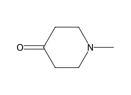 N-Methyl-4-Piperidone molecular structure