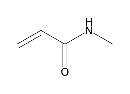 N-Methyl Acrylamide molecular structure
