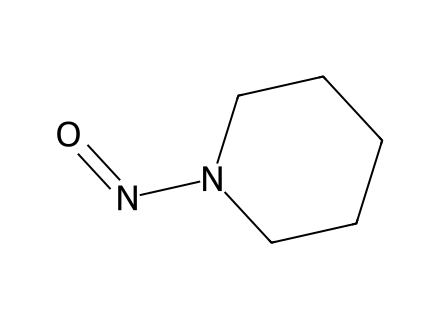 N-Nitrosopiperidine molecular structure