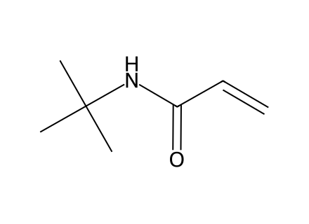 n-tert-butylacrylamide molecular structure