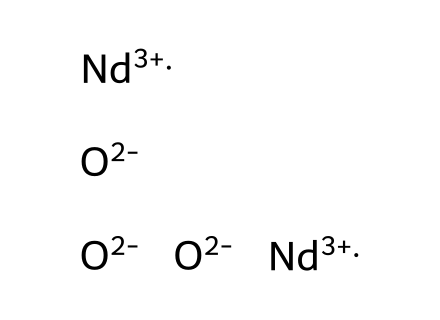 Neodymium Oxide molecular structure