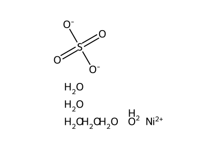 Nickel(Ii) Sulfate Hexahydrate molecular structure