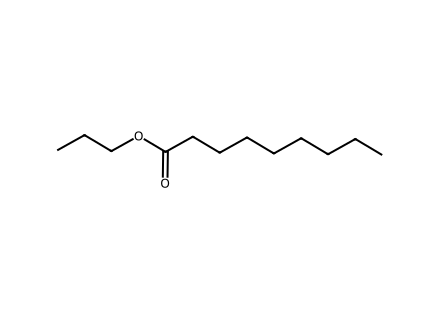 Nonanoic Acid Propyl Ester molecular structure