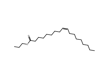 Oleic Acid Propyl Ester molecular structure