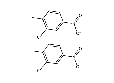 Ortho Chloro Para Nitro Toluene (2-Chloro-4-nitrotoluene) molecular structure