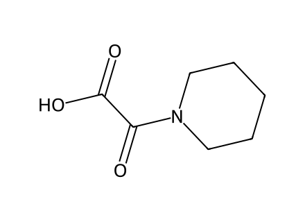 Oxo(piperidin-1-yl)acetic acid molecular structure