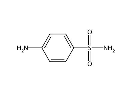 P-Amino Benzene Sulfonamide (Sulfanilamide) molecular structure