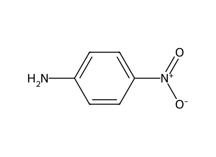 p-Nitroaniline molecular structure