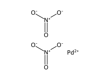 Palladium(Ii) Nitrate molecular structure
