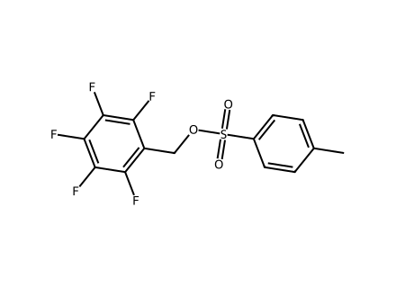 pentafluorobenzyl-p-toluenesulfonate molecular structure