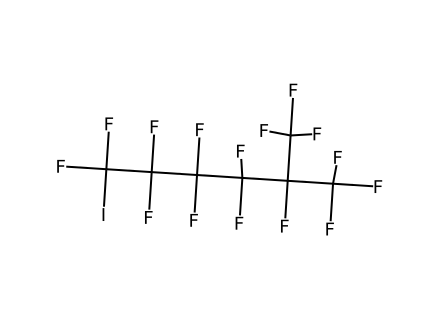 Perfluoroisoheptyl Iodide molecular structure