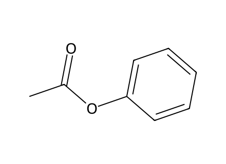 Phenyl Acetate molecular structure