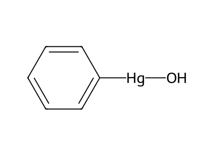 Phenyl Mercury Hydroxide molecular structure
