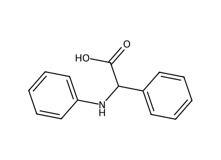 Phenyl-Phenylamino-Acetic Acid molecular structure