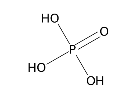 Phosphoric Acid Food Grade molecular structure
