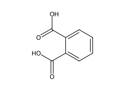 phthalic-acid molecular structure